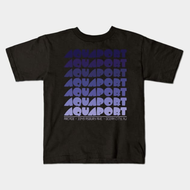 Aquaport Kids T-Shirt by mcillustrator